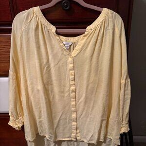 Ladies Yellow Top, 22/24W